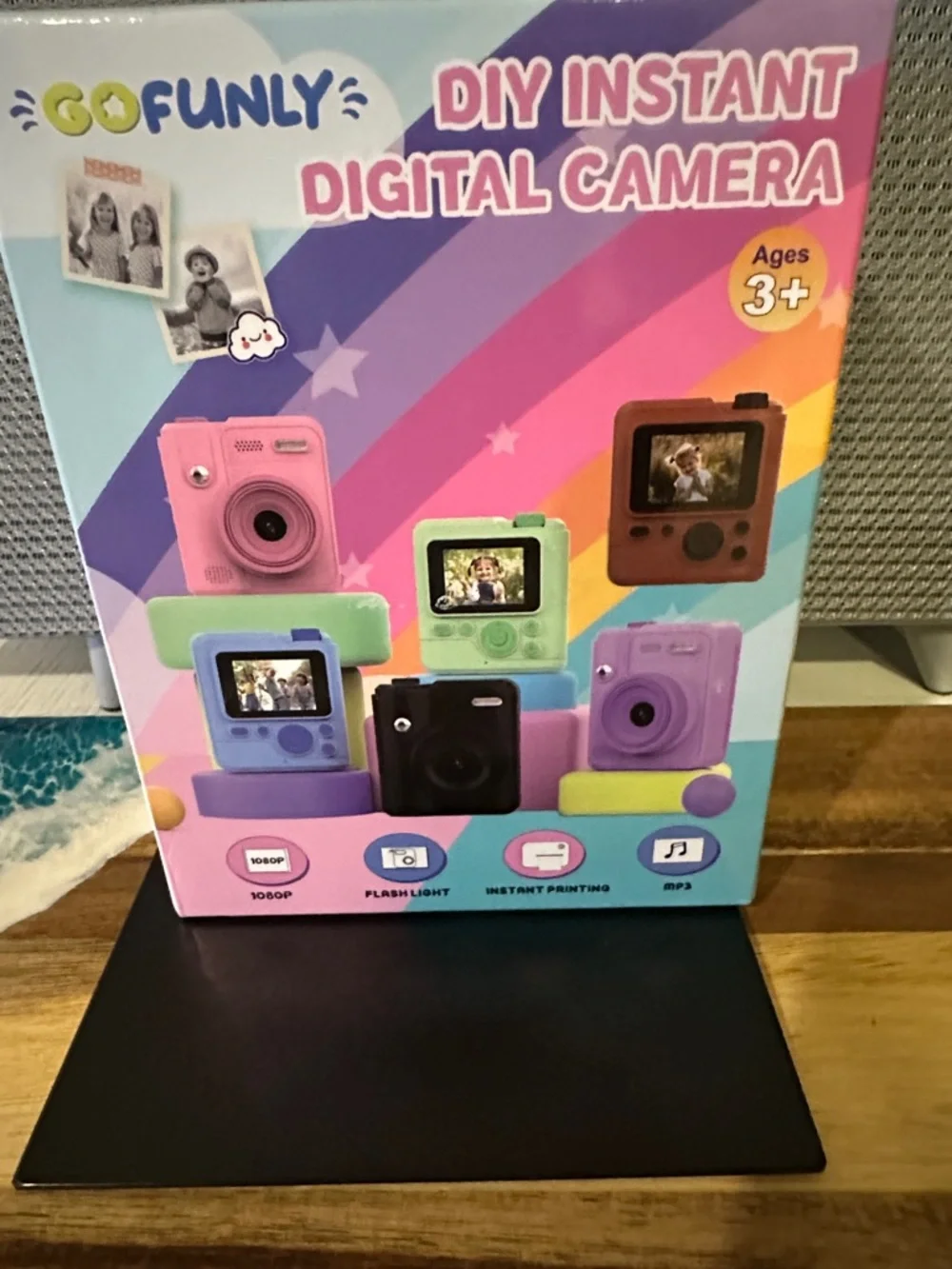 DIY Instant Digital Camera - Pink Kids' Camera
